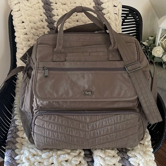 lug Bags Lug Via Travel Weekender Backpack Crossbody Insulated